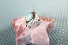 Vintage Native American Navajo Silver Feather &Turquoise Southwest Arizona Ring  — photo 7