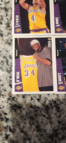 Upper Deck 1997 LA Lakers LA1-LA9 Basketball Card Set Upper Deck - Picture 4 of 11