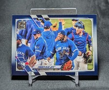 Toronto Blue Jays Team Card BLUE Vladimir Guerrero Jr. 2021 Topps Baseball #438