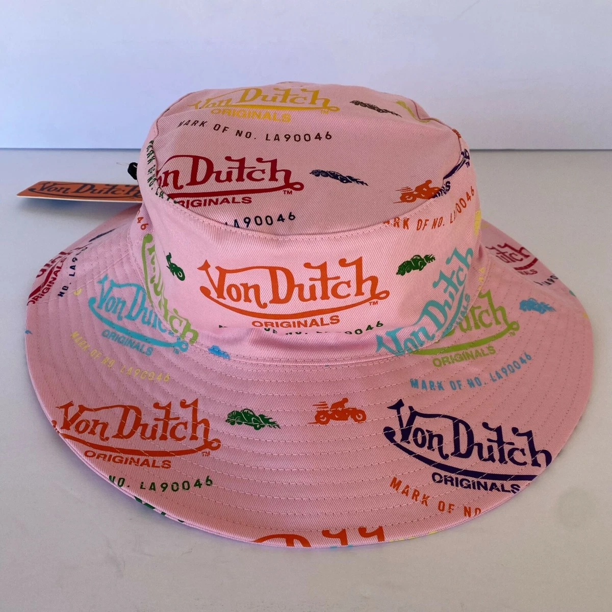 Pink von dutch hat hotsell