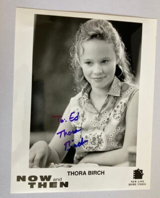 Thora Birch Photo Actress Now And Then Movie Signed Autographed Photo