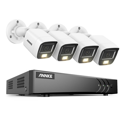 ANNKE 8CH 5in1 DVR 5MP Audio Security Camera System Outdoor Color Night Vision - Picture 24 of 27