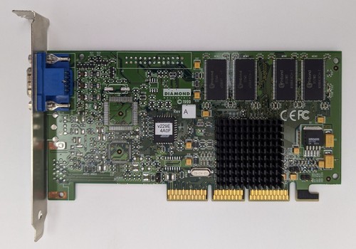 Vintage Diamond Stealth III S540 32MB AGP VGA Graphics Card 28030531-007 TESTED - Picture 8 of 10