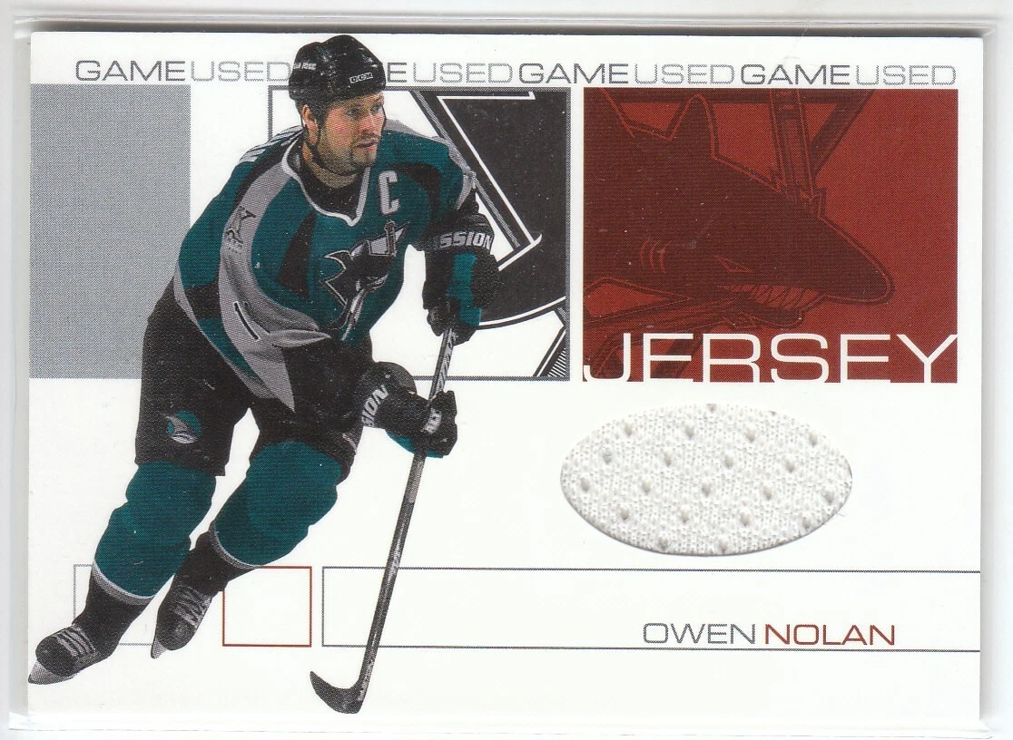 Owen nolan sharks jersey 2025