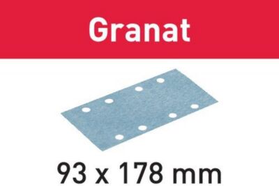 Festool Schleifstreifen STF 93X178 P180 GR/100 Granat   498938