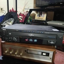 RCA RP-8070D 5-Disc Carousel CD Player Changer Stereo Unit Tested - WORKS
