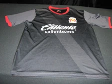Men’s Monarcas soccer  Futbol Jersey Mexico Caliente #3 Black Medium~ 8623
