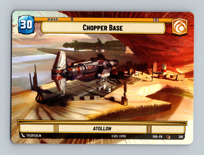 Star Wars Unlimited - Chopper Base (Hyperspace) - Spark of Rebellion (SOR) 296