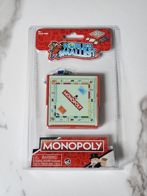 NEW Collectible The Worlds Smallest Monopoly Game Board Toy Gift Hasbro