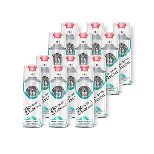 High Gloss 2K Clear Coat Spray, Easy Application & Exceptional Durability