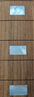 Fingerboard Rosewood 9pcs Small Block Mother of Pearl 24 3/4 scale E06