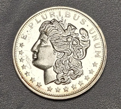 Silver Trade Unit "Morgan Dollar" 1 oz .999 Fine Silver Round