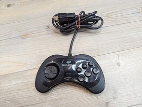 Sega Saturn MK-80000A Video Game Console Controller Cables NHL 97 QB Attack More