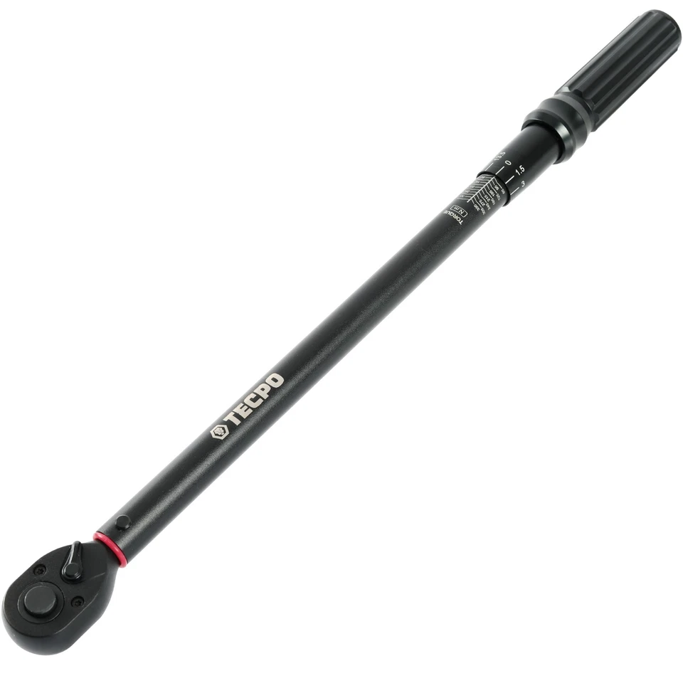 TECPO DREHMOMENTSCHLÜSSEL-SATZ 1/2" 50-350 Nm DREHMOMENT SCHLÜSSEL BIT NUSS SET - Bild 3 von 4