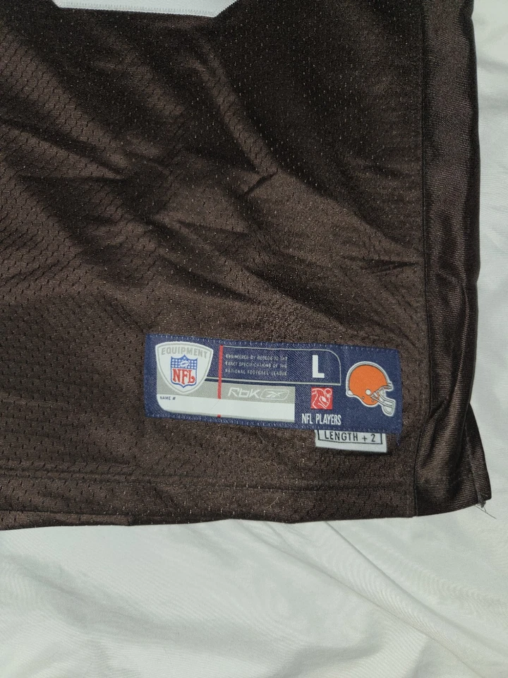 Joe Thomas Cleveland Browns Jersey Men's Large Reebok - Image 4 of 4