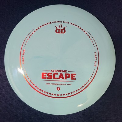Dynamic Discs Supreme Escape (FIRST RUN, Blue, Brand New, 174 grams)
