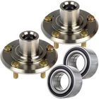 2PCS Front Wheel Bearing And Hub Assembly For 1999 00- 2004 Honda Odyssey 510059