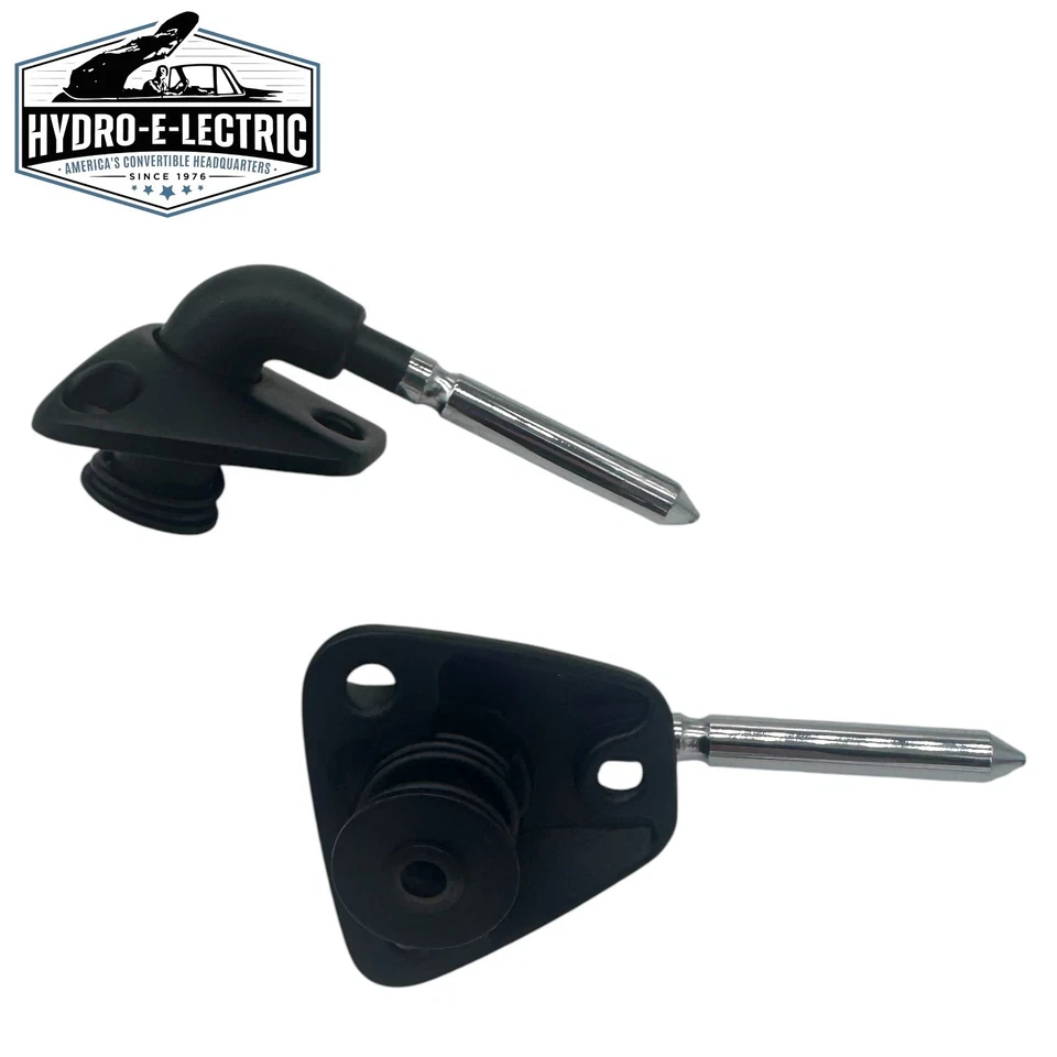 NUEVO 1978-1988 GM Coche de pasajeros Negro Parasol Soportes - Par Foto 2 de 2