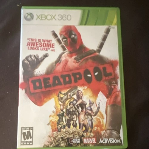 Activision Deadpool Xbox 360 Action & Adventure Game M Manual Included NTSC-U/C