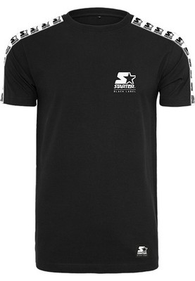 Starter Black Label Shirt Logo Taped T-Shirt Herren Freizeit Gr XS - 2XL ST020