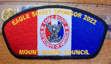 BSA 2022 "Eagle Scout Sponsor" Mount Baker Council, CSP, SA-206, 100 made (CDav)
