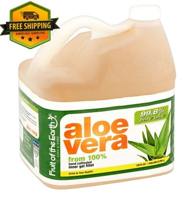 Fruit of the Earth Health & Wellness Aloe Vera Drink, 128 fl oz