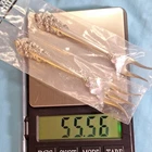 Wallace Grand Baroque Sterling Silver Forks Set of 2 55.56g Original Packaging