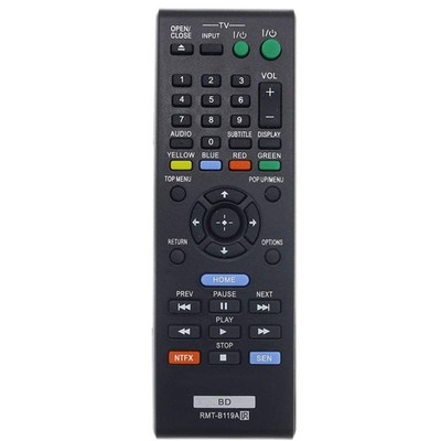 US RMT-B119A Remote For Sony BDPS390 BDPBX39 BDP-BX18 BDP-S185 BLU-RAYPlayer