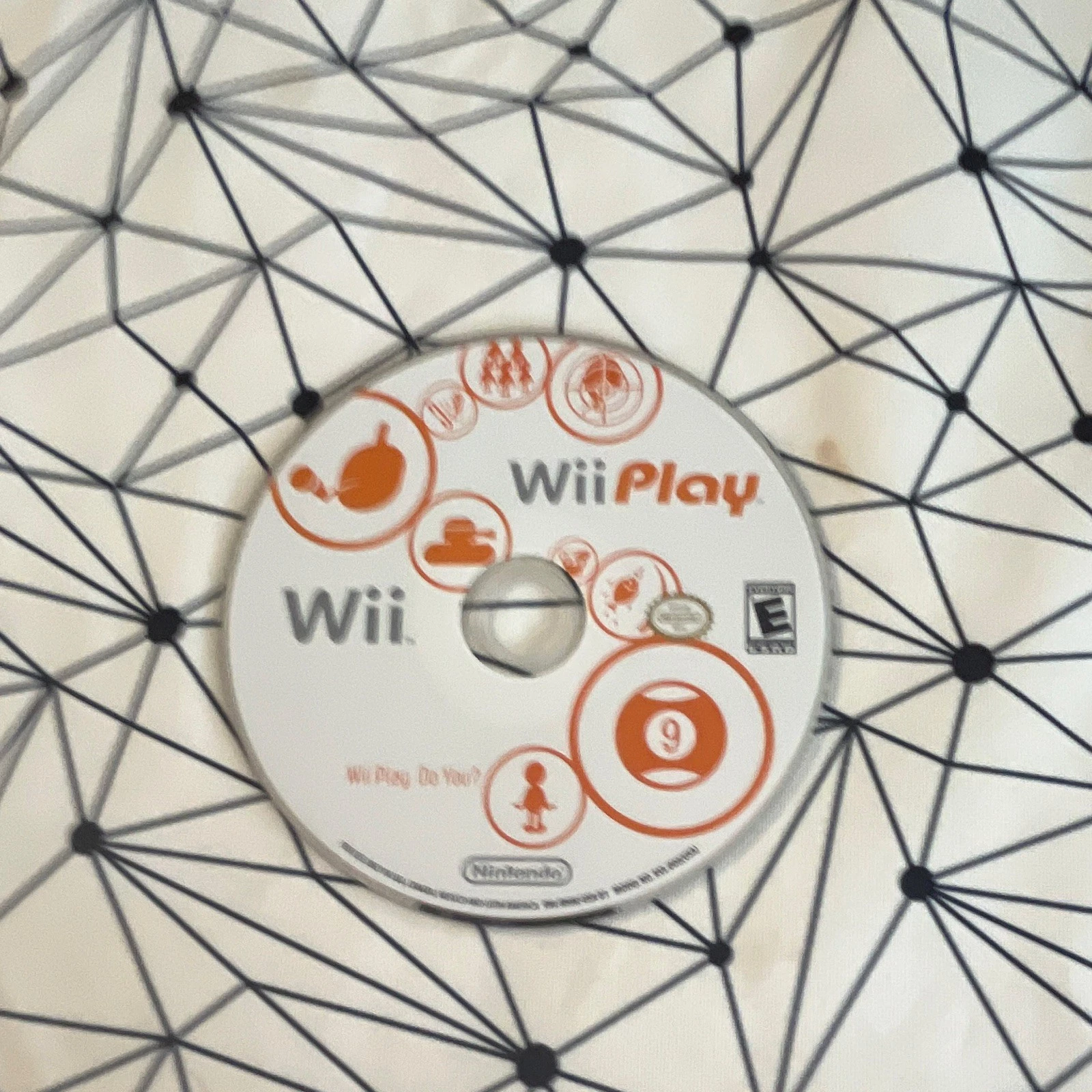 Nintendo Wii Play (Disc Only) Nintendo Wii Game Disc - Publisher Nintendo (E)