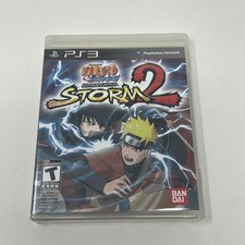 NEW Naruto Ultimate Ninja Storm 2 Sony PlayStation 3 PS3 2010 CIB Factory Sealed