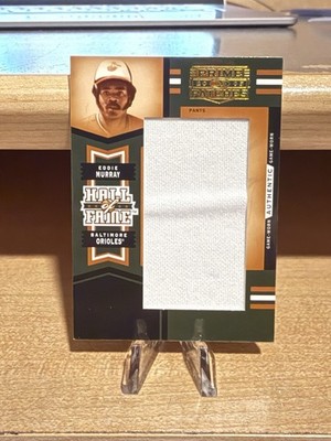 2005 Donruss Prime Patches Hall Of Fame Eddie Murray Orioles /179 Card #HF-2
