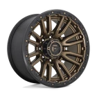 20x10 Fuel D681 REBEL MATTE BRONZE BLACK BEAD RING Wheel 8x170 (-18mm)