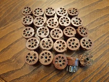 Vintage Cinch 7-pin B7G Miniature Tube Socket Lot