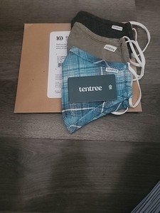 Tentree Face Mask 3 Pack Small
