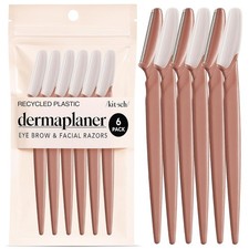 Kitsch Dermaplane Razor for Women Face Face Razors for Women Men, Eye Brow