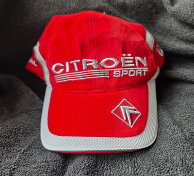 Citroen Sport Kappe   C4 Word Rally Team Offiziell Citroën Racing Cap