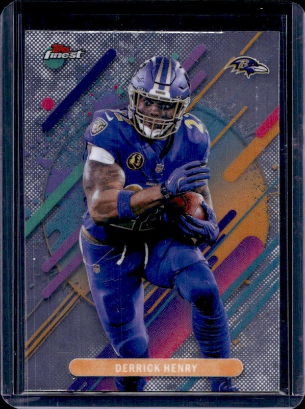 2025 Topps Finest Derrick Henry Rare #251 Ravens