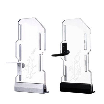 ARGB Lighting Compatible Adjustable GPU Bracket Multiple Hole Acrylic Structure