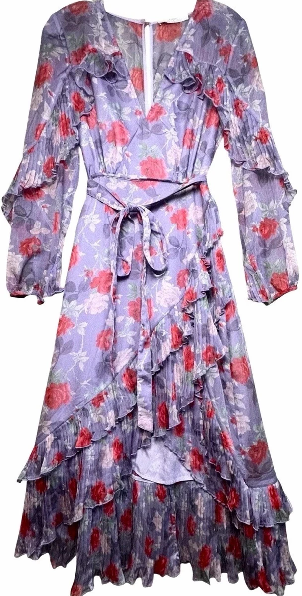 knee length dresses for ladies Talulah Superbloom Mini Dress With Tie Straps main image 0