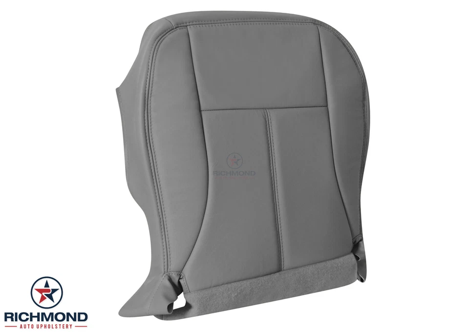 2004 2005 2006 年 GMC Canyon SLT Z71 - 司机侧底皮革座椅套灰色 — 第 2/4 张图片