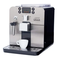 Italian- made Gaggia Brera Fully Super-Automatic Espresso Machine in Black
