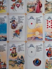 Lenormand Wahrsagekarten Kartendeck  Kartenlegen