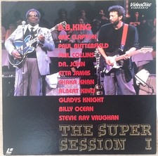 SUPER SESSION 1 Laserdisc Chaka Etta Gladys B.B. EricConcert JAPAN LD VALJ-3851