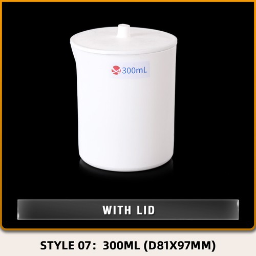 Teflon beaker experimental high temperature acid and alkali with lid - Picture 12 of 19