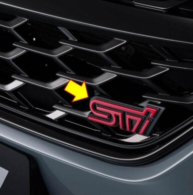 JDM OEM WRX S4 VB STI Emblem Ornament Budge Front Grille LIMITED