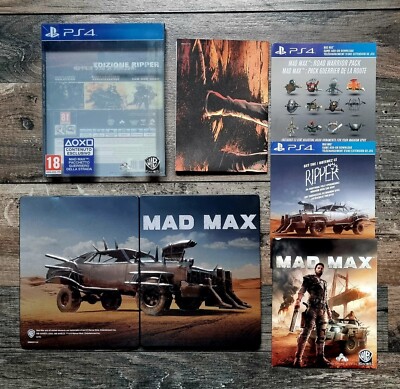 Mad Max Ripper Limited Collectors Steelbook Edition (Amazon Exclusive) PS4