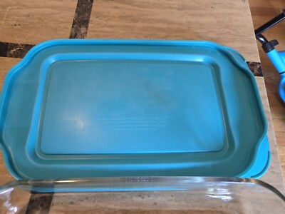 PYREX 232 Casserole Baking Dish 2.2 Qt 2L. Clear Glass Vintage USA Used ...