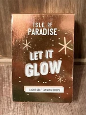 Isle of Paradise Let it Glow LIGHT tanning drops NEW
