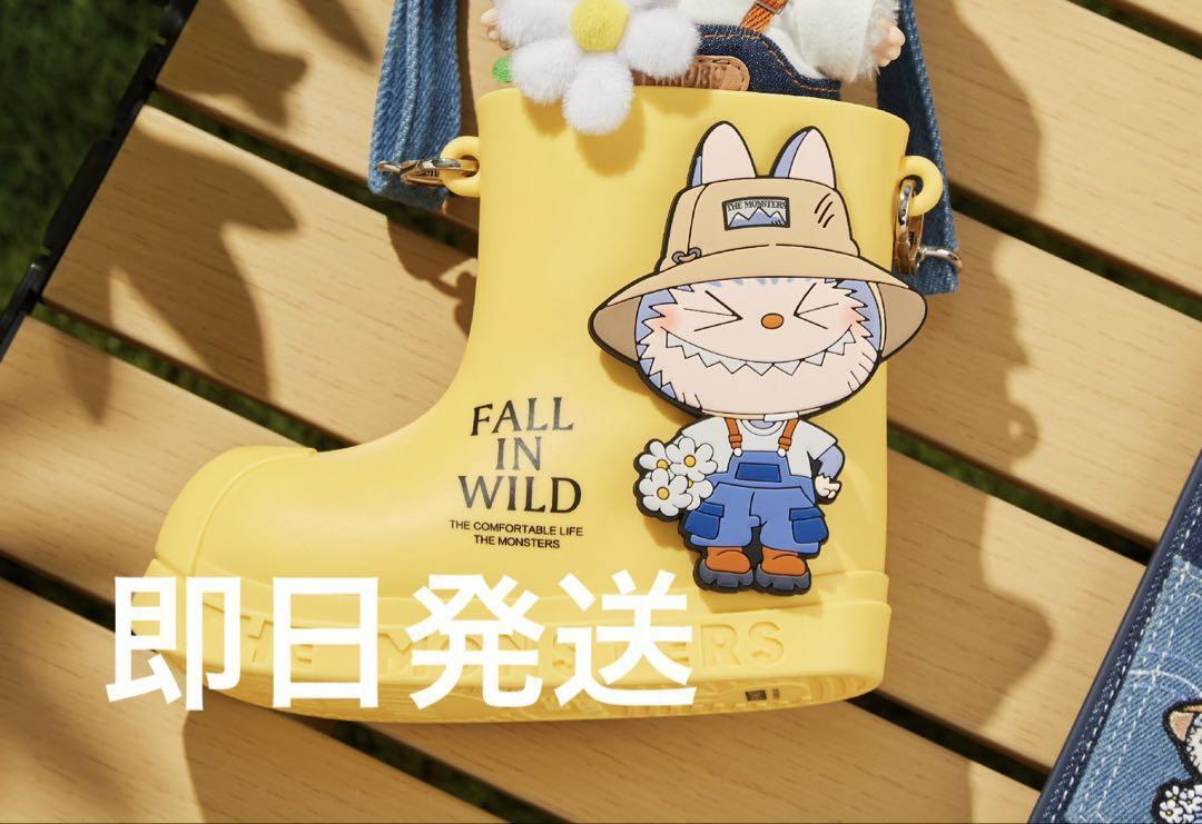 POP MART LABUBU The Monsters Fall In Wild Rain Boots Bag POP MART LABUBU The Monsters Fall In Wild Rain Boots Bag