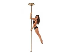 X-POLE X-PERT PRO PX Dance Pole Set - X-Lock for Spin-Static - 45mm BRASS NEW